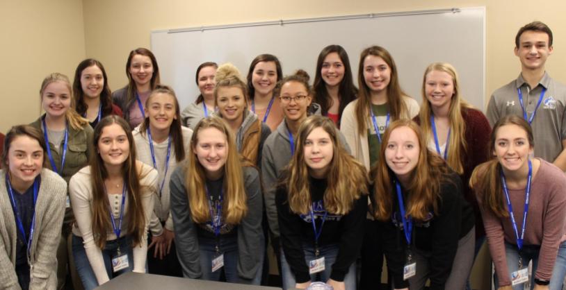 healthcare career day group picture