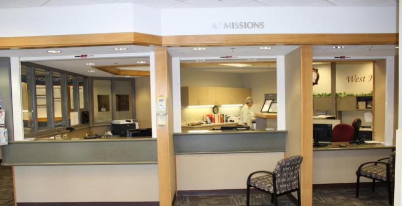 central registration desk