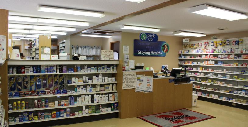 pharmacy interior