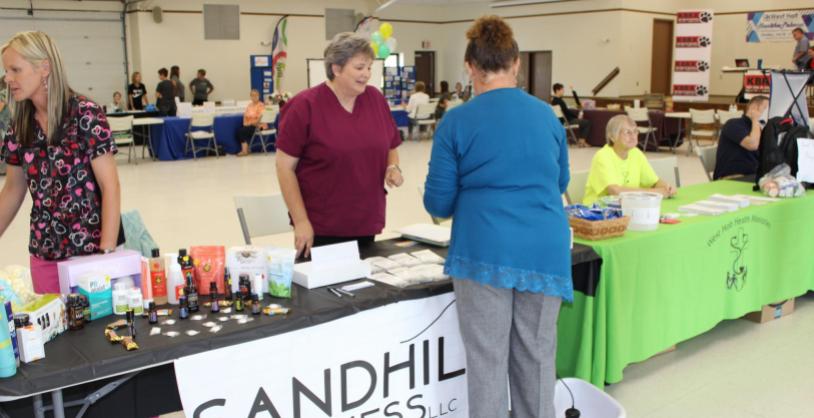Sandhills Wellness Booth