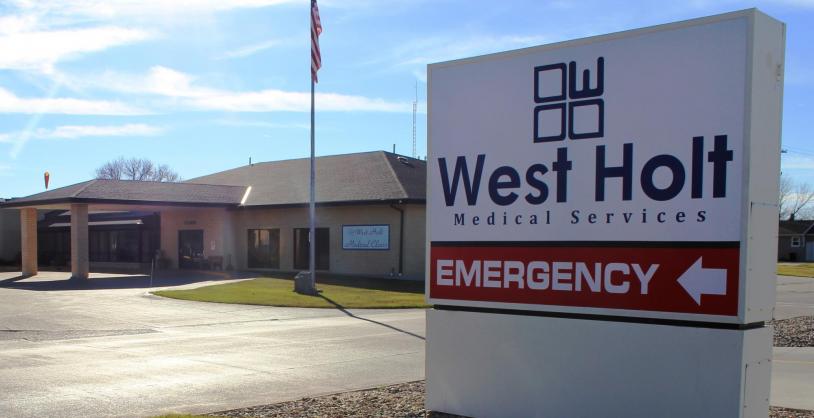 west holt medical services sign in front of building
