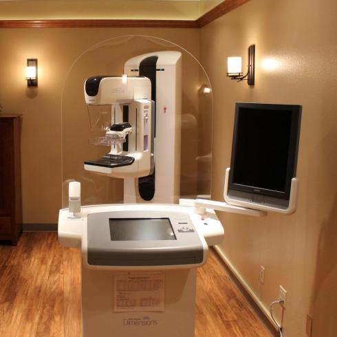 mammography suite at West Holt Medical Services